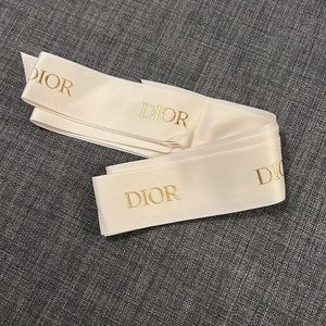 Authentic Dior ribbon